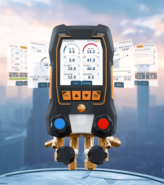 Testo Digital Manifold 557s vs 558s - Best Gauges