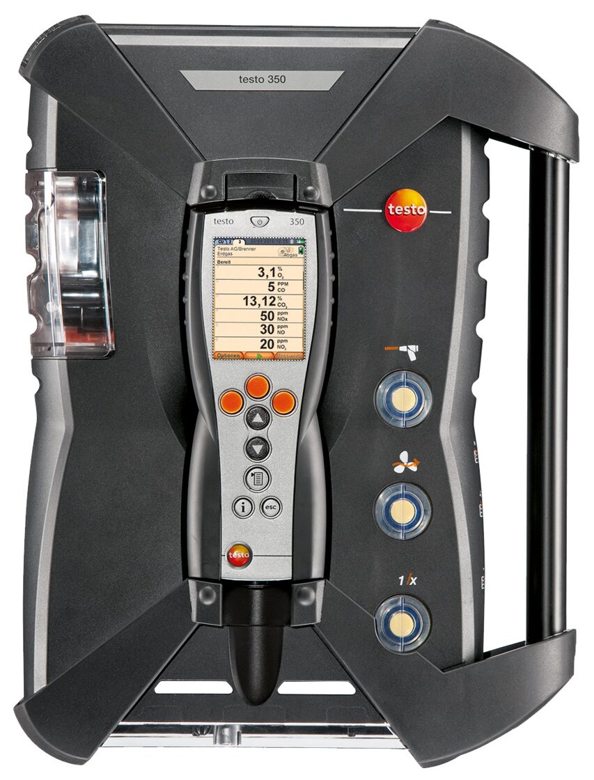 Testo 350 Control Unit and Analysis Box for Exhaust Gas Analysis Systems