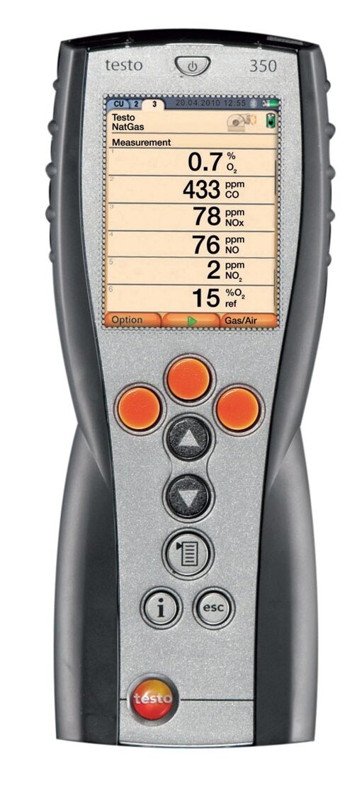 Testo 350 Control Unit and Analysis Box for Exhaust Gas Analysis Systems