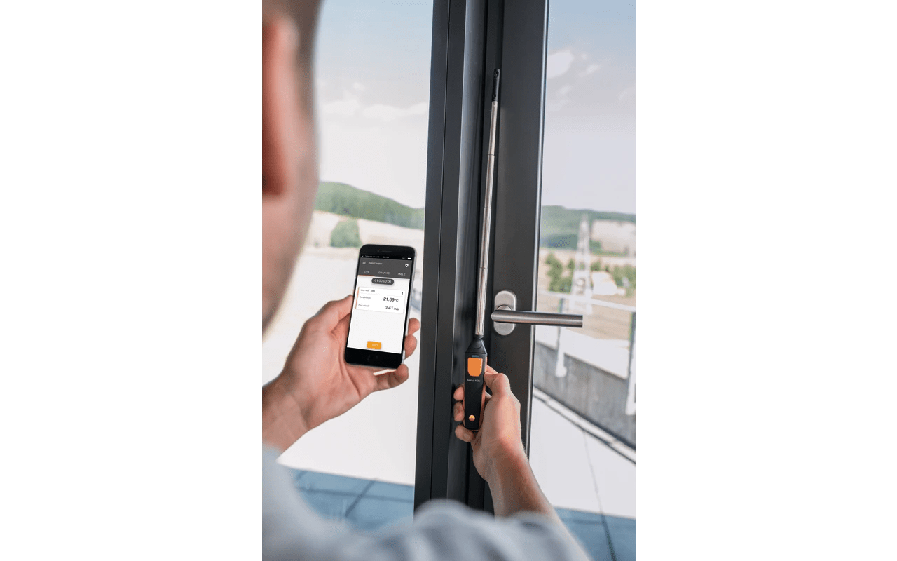 Testo 405i Bluetooth anemometer probe 0560 1405 - Best Gauges