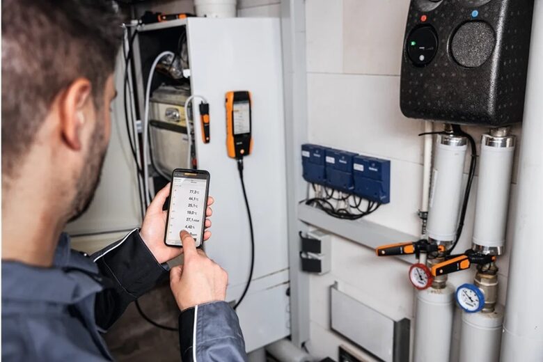Testo 300 flue gas analyzer O2, CO and NO set 0564 3002