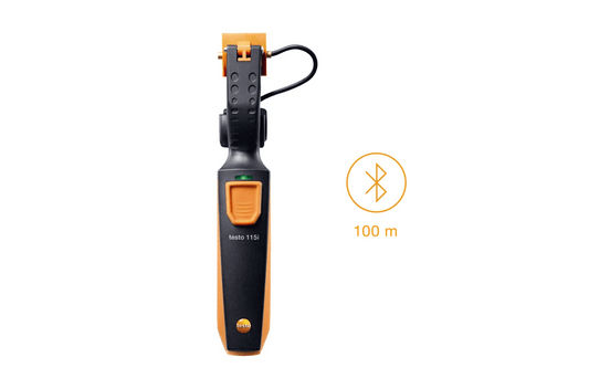 Testo 115i Bluetooth pipe - clamp temperature probe 0560 2115 02 - Best Gauges