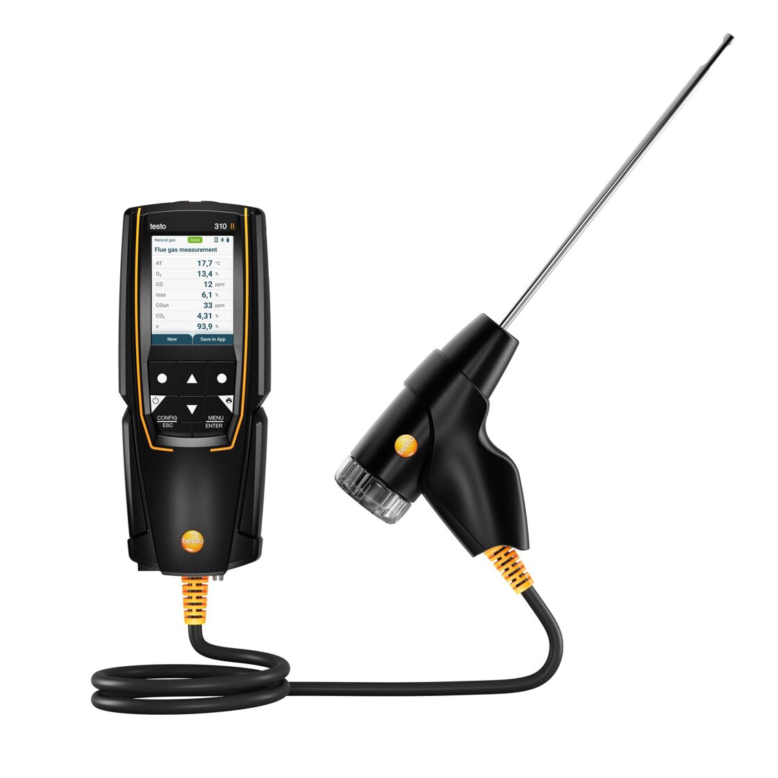 Testo 310 II flue gas analyzer 0563 3104 - Best Gauges