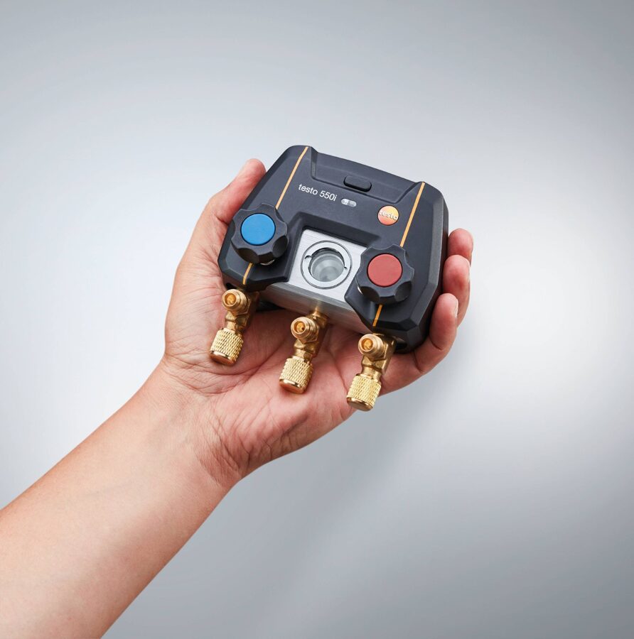 Testo 550i Bluetooth digital manifold 0564 2550 - Best Gauges