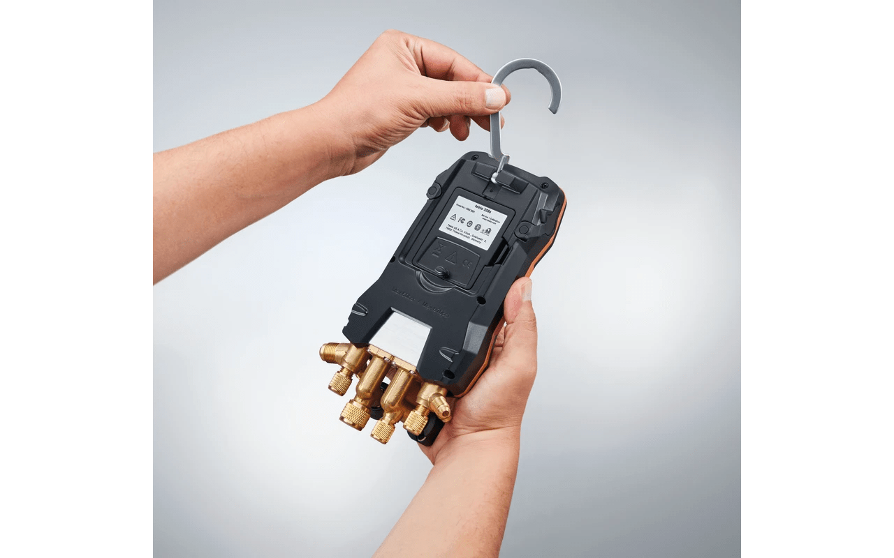Testo 558s Bluetooth manifold kit with wireless temperature and vacuum probes 0564 5582 - Best Gauges