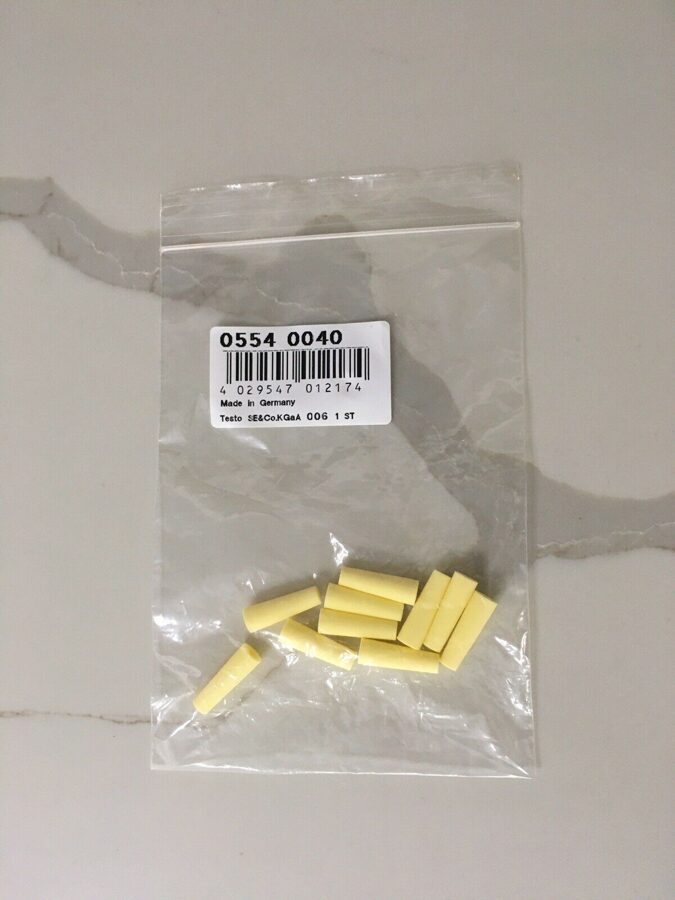 Testo flue gas analyzer replacement filters 0554 0040 (10 pcs.) - Best Gauges
