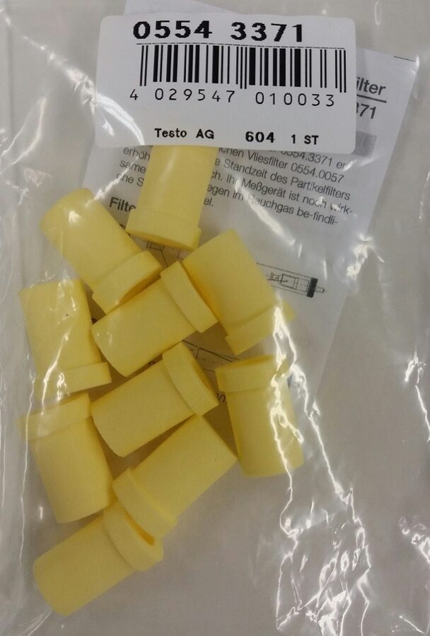 Testo flue gas analyzer replacement filters 0554 3371 (10 pcs.) - Best Gauges